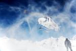 heli-skiing