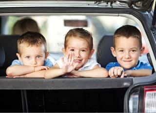 drive safely with children