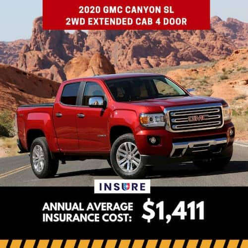 2020 GMC Canyon SL 2WD Extended Cab 4 door