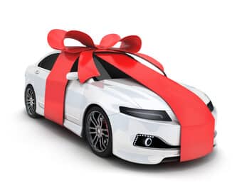 Giving a car as a gift