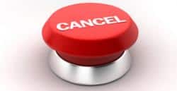 cancel button