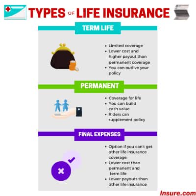 what are the three main types of life insurance 2
