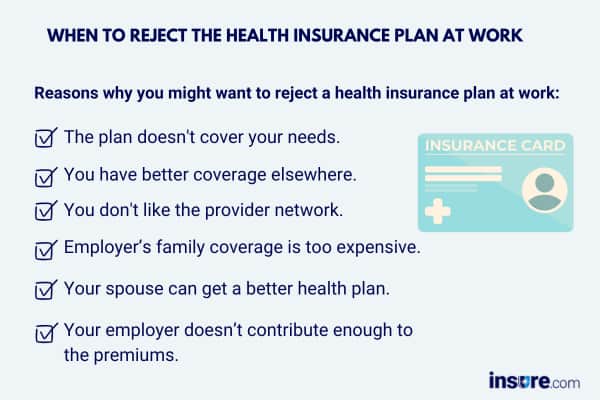When-to-reject-the-health-insurance plan-at-work